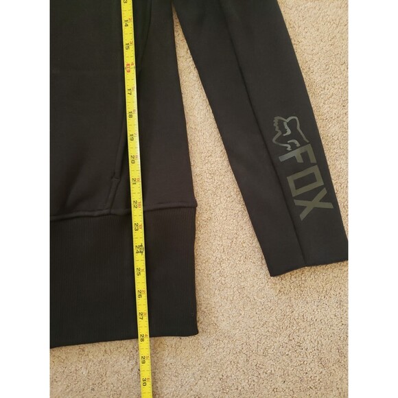 Fox Racing Nwt Women's Sherpa Fleece Lined Full Zip Sweatshirt Hoodie Black Sz S - Picture 7 of 7
